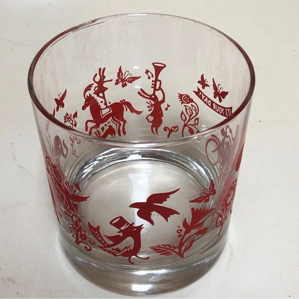 It’s your day 4 set Crate & Barrel glasses cups
